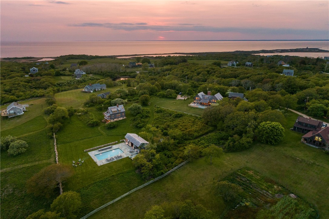 1776 Corn Neck Road Block Island, RI 02807 - Photo 49 of 49 Aerial view of entire property.