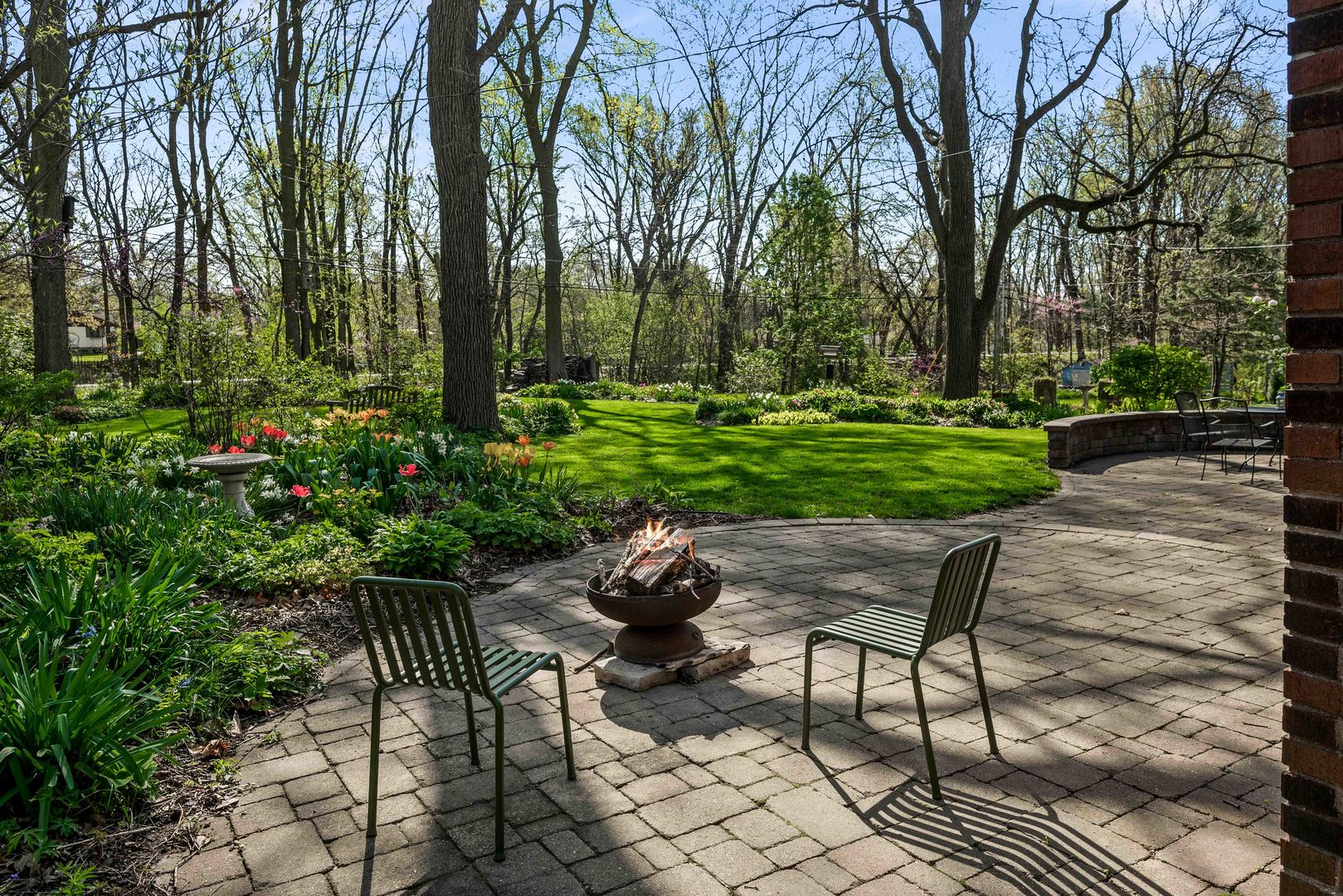1302 Hillcrest Street Normal, IL 61761 - Photo 45 of 48 a bench and bench in the garden