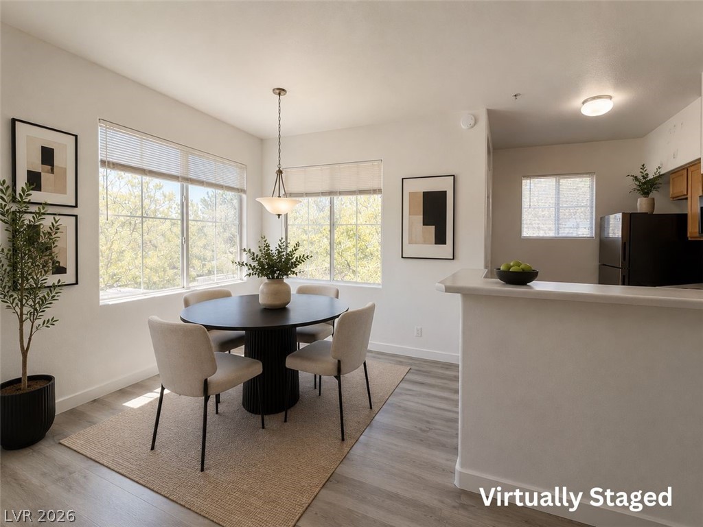 9050 West Warm Springs Road, Unit 2002 Las Vegas, NV 89148 - Photo 3 of 46 This bright dining area offers an open layout, perfect for entertaining.