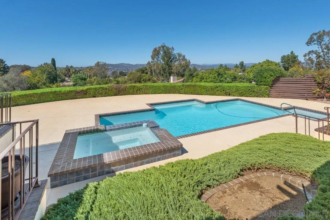 15938 Overview Road Poway, CA 92064 - Photo 63 of 72 a view of a yard with an outdoor space
