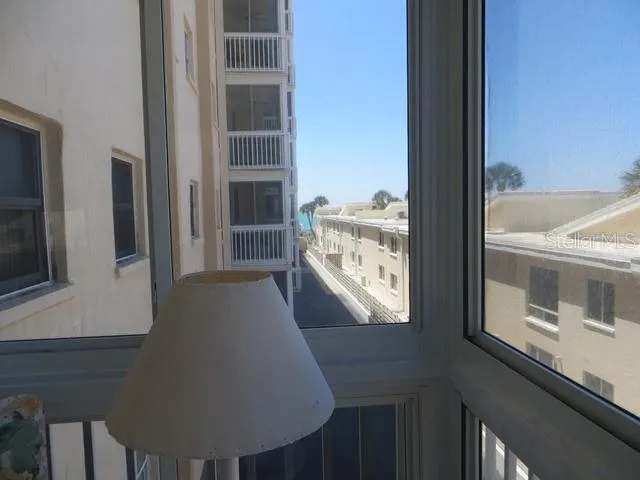 a view of roof with window