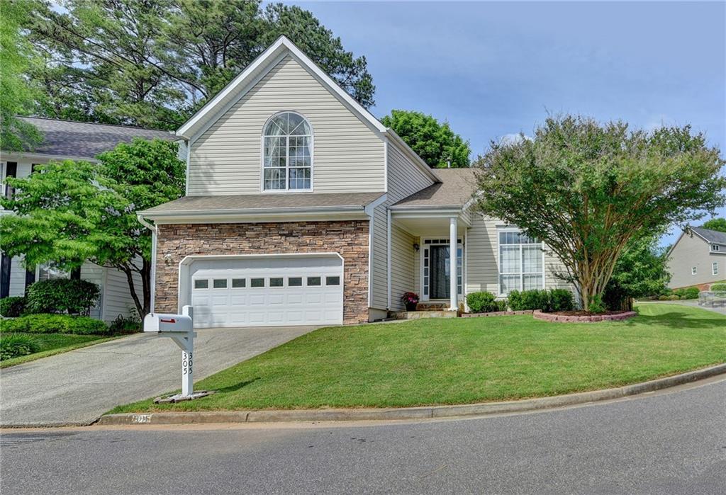 305 Riversong Way Alpharetta, GA 30022 - Photo 1 of 1 Attractive Large Corner Lot!