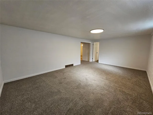 a view of empty room