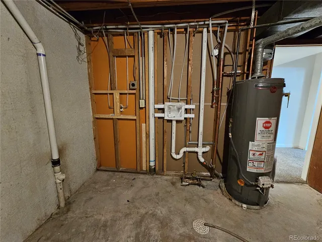 a view of a storage & utility room