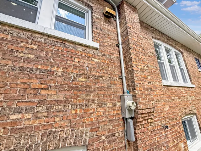 a view of front door of house