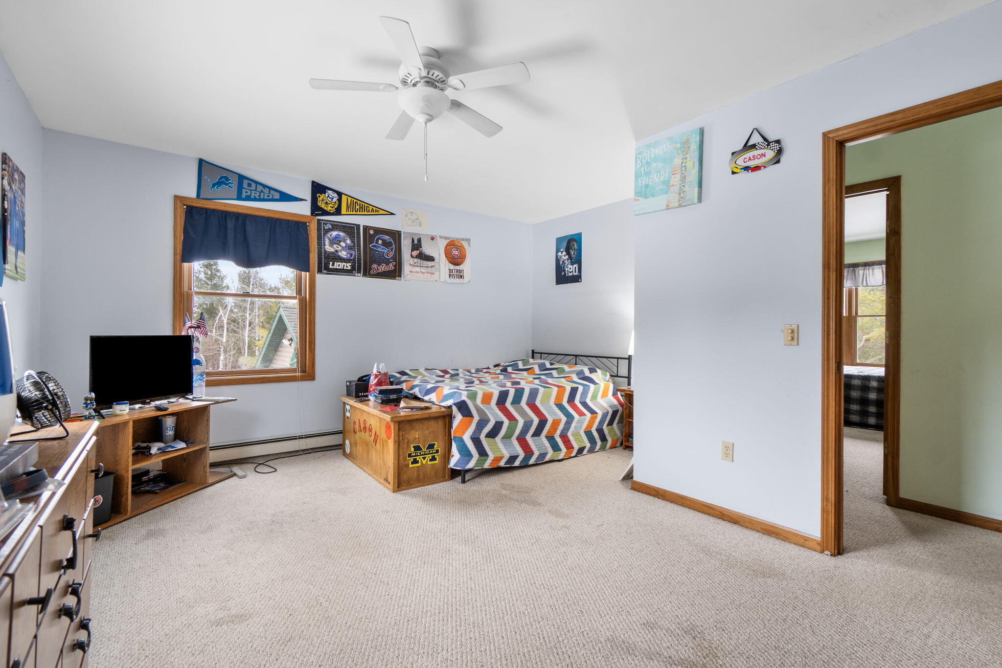 4097 South River Road Cheboygan, MI 49721 - Photo 23 of 37 Second bedroom