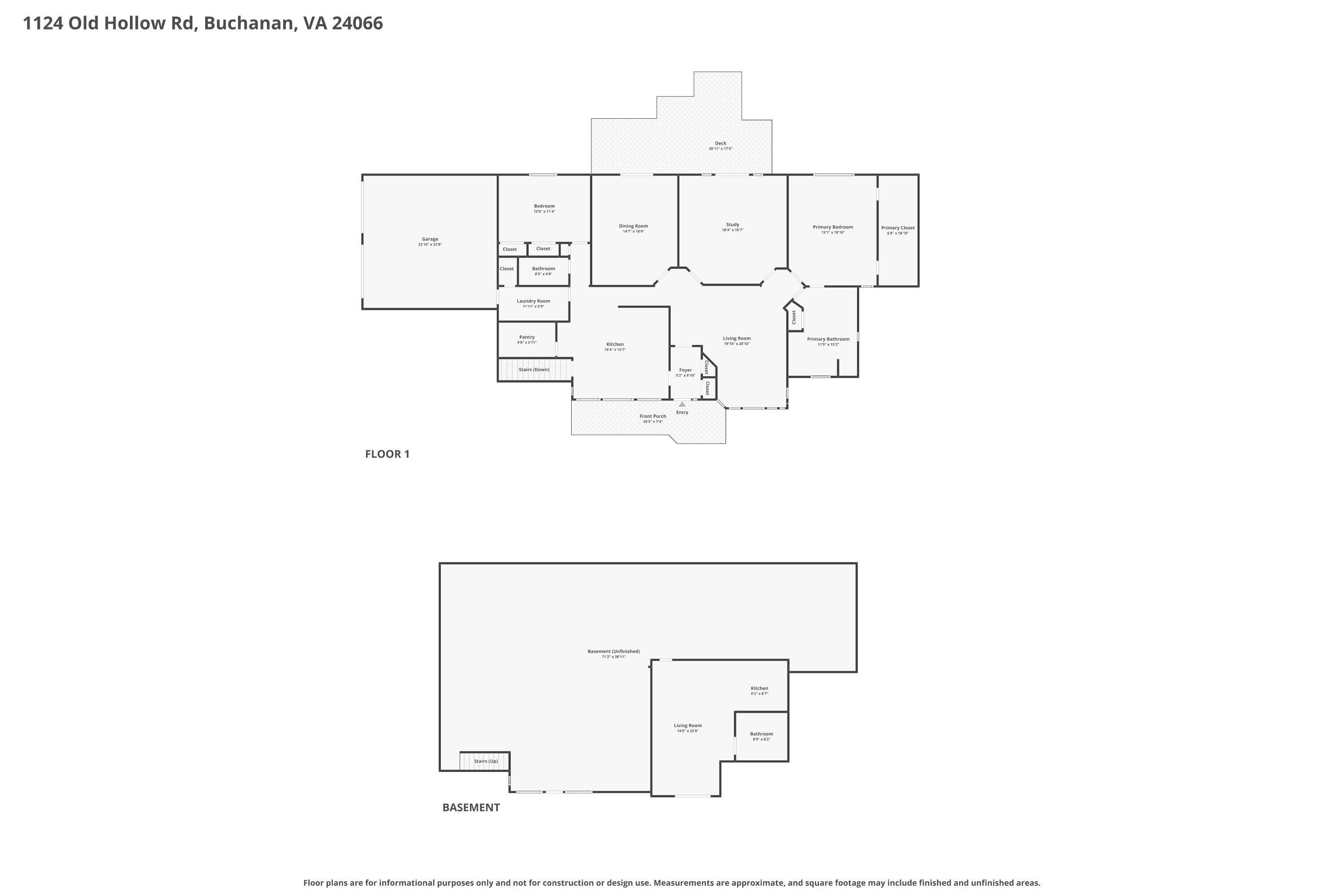 1124 Old Hollow Road Buchanan, VA 24066 - Photo 72 of 73 71-Combined