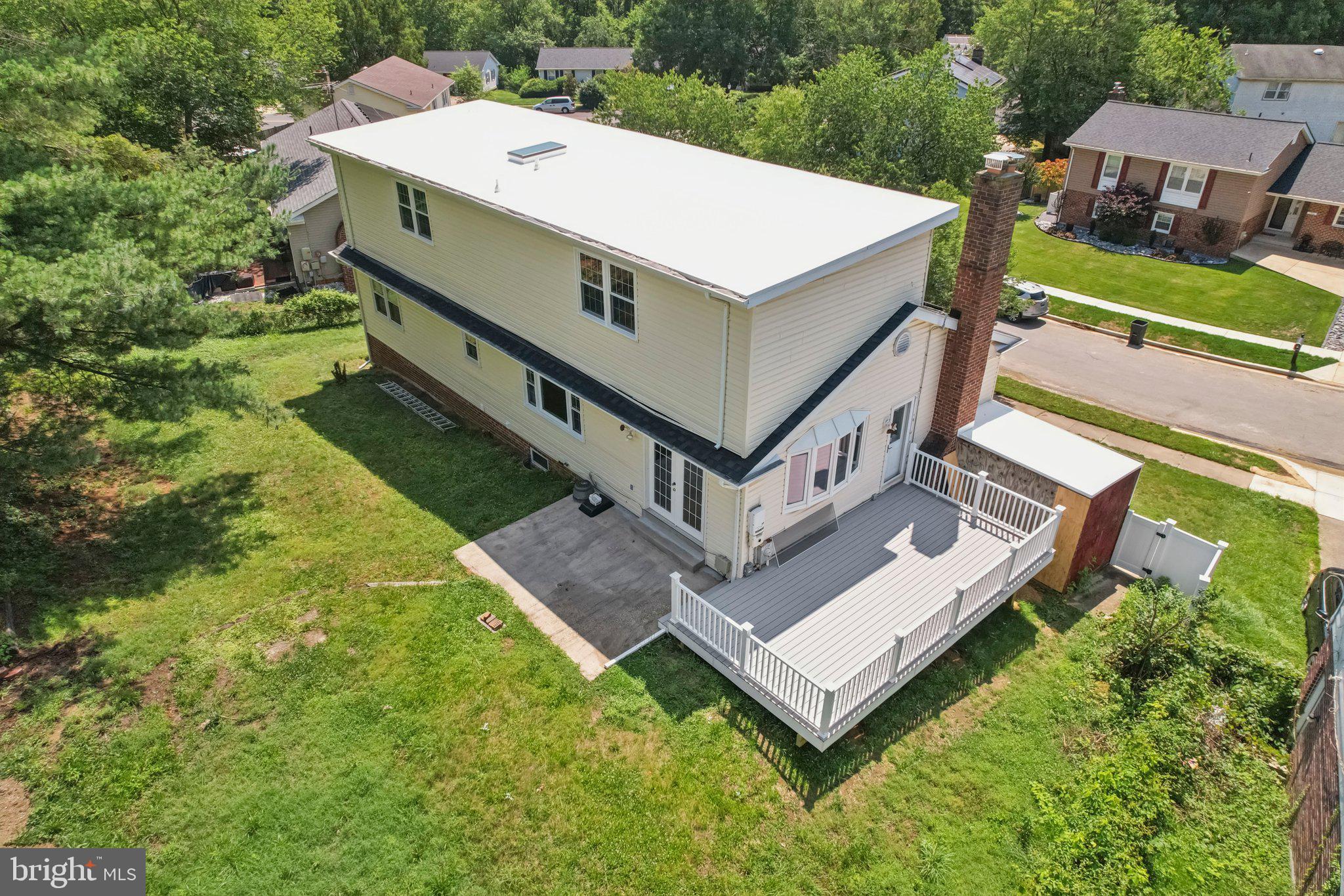 1005 Kings Tree Drive Bowie, MD 20721 - Photo 54 of 71 an aerial view of a house with a big yard