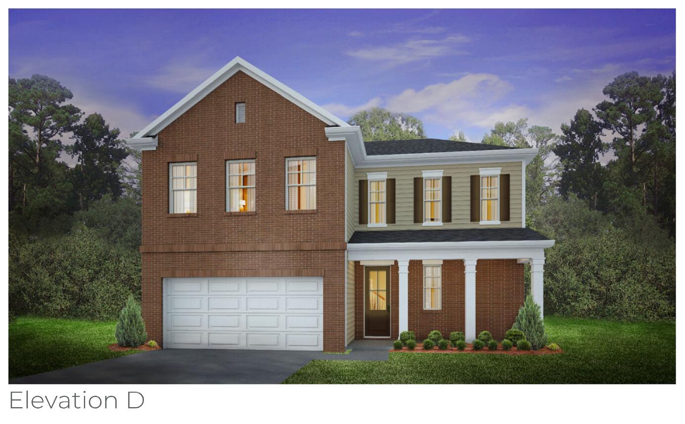 309 Cypress Branch Road Huger, SC 29450 - Photo 2 of 36 Belfort Elevation D Rendering