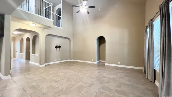 a view of a kitchen with a sink