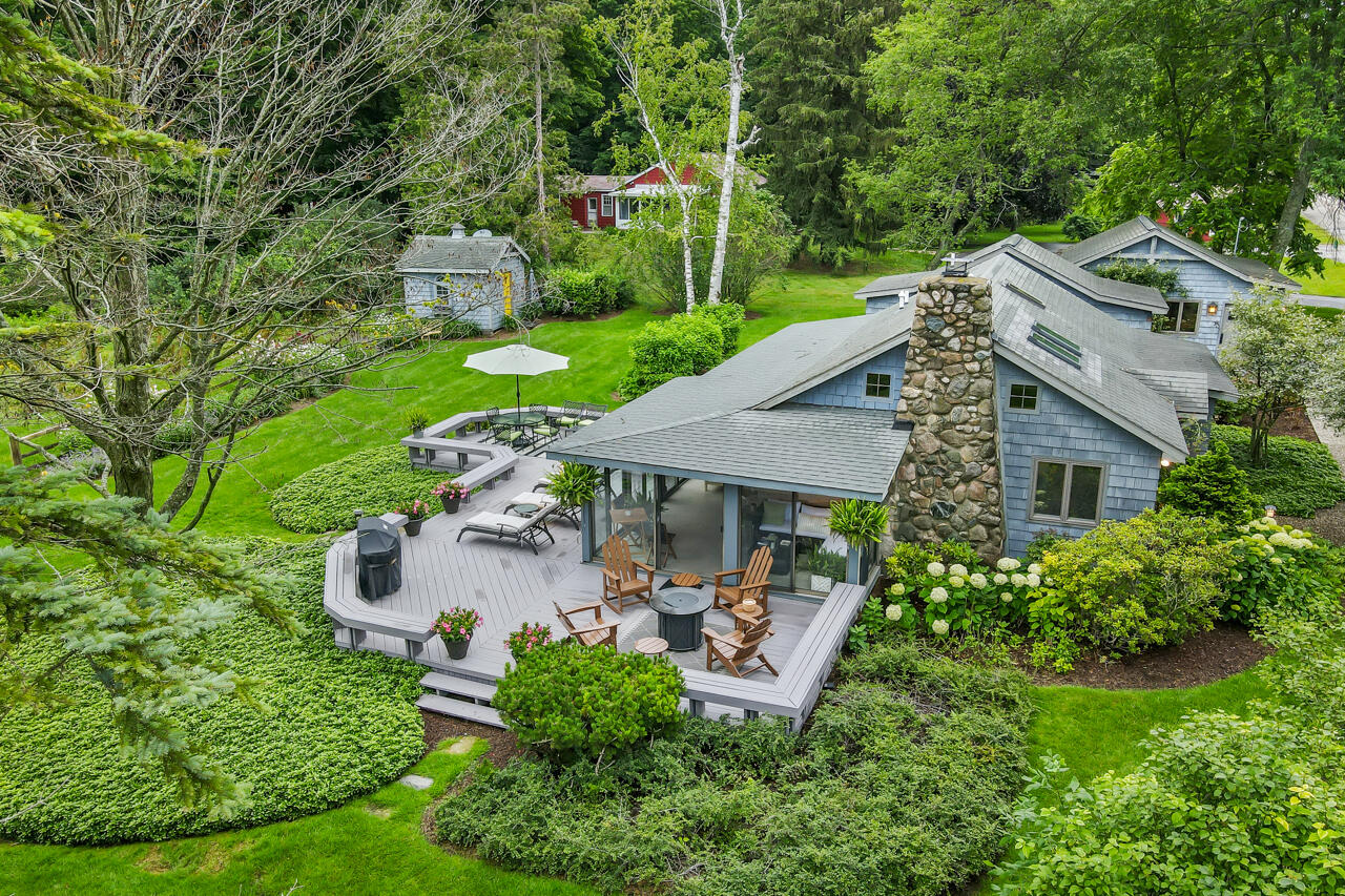 1696 Nichols Road Beulah, MI 49617 - Photo 1 of 49 1-Aerial-View-1