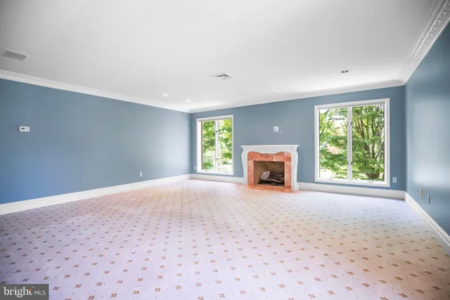 a spacious bathroom with a double vanity sink mirror and a bathtub