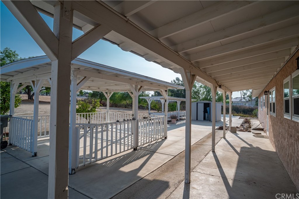17301 Santa Rosa Mine Road Perris, CA 92570 - Photo 40 of 42 Rear porch and patio