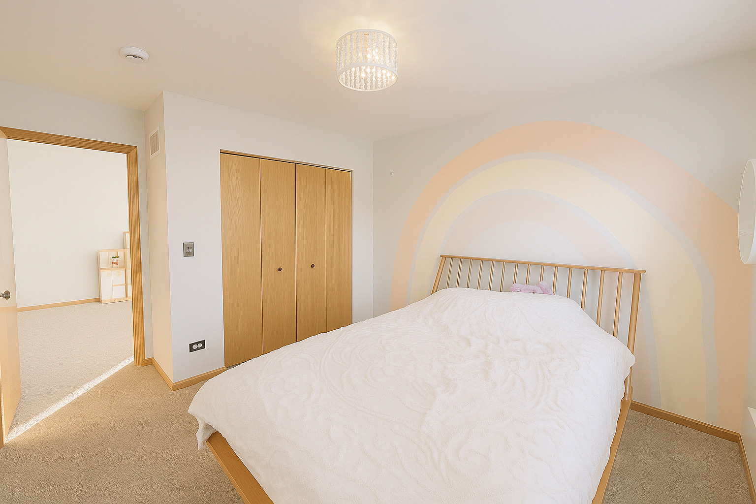 246 West Winding Trail Circle Round Lake, IL 60073 - Photo 11 of 26 a large white bed in a white room