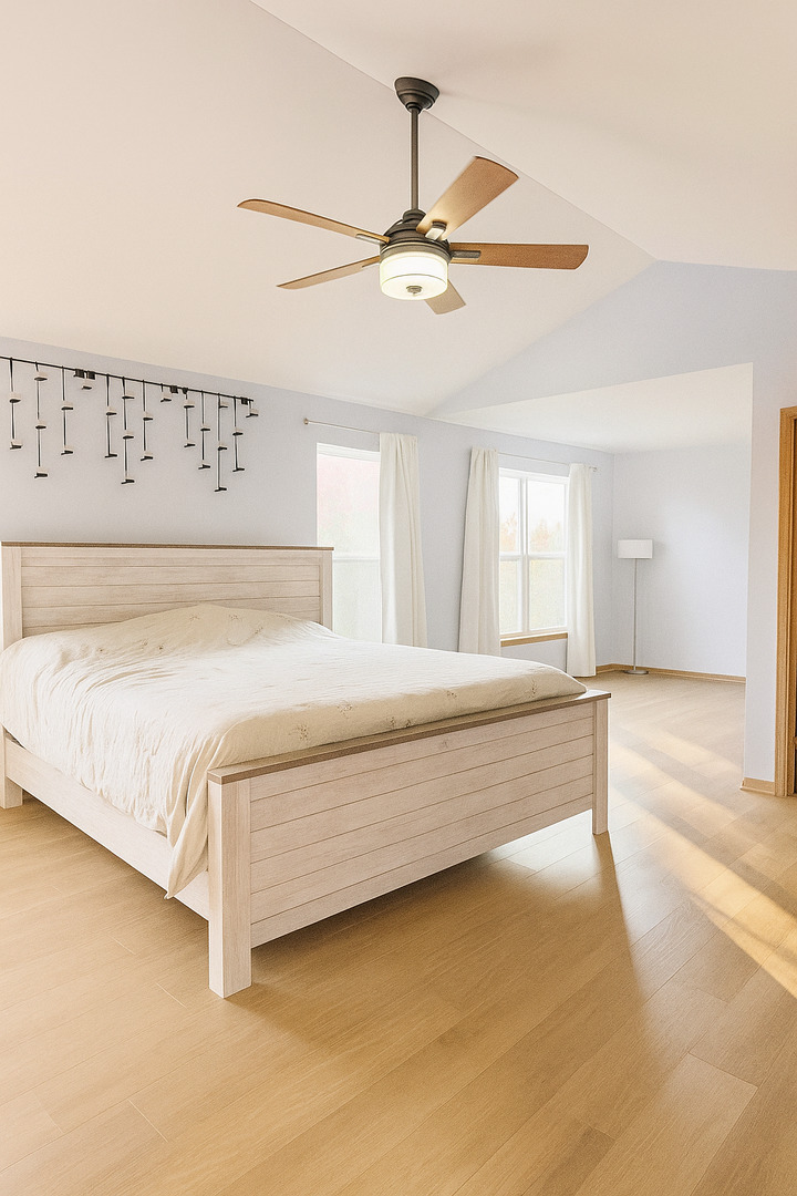 246 West Winding Trail Circle Round Lake, IL 60073 - Photo 18 of 26 a bedroom with a bed and window