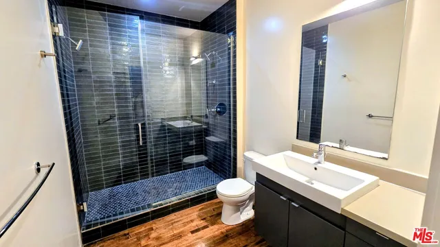 a view of a building from a balcony