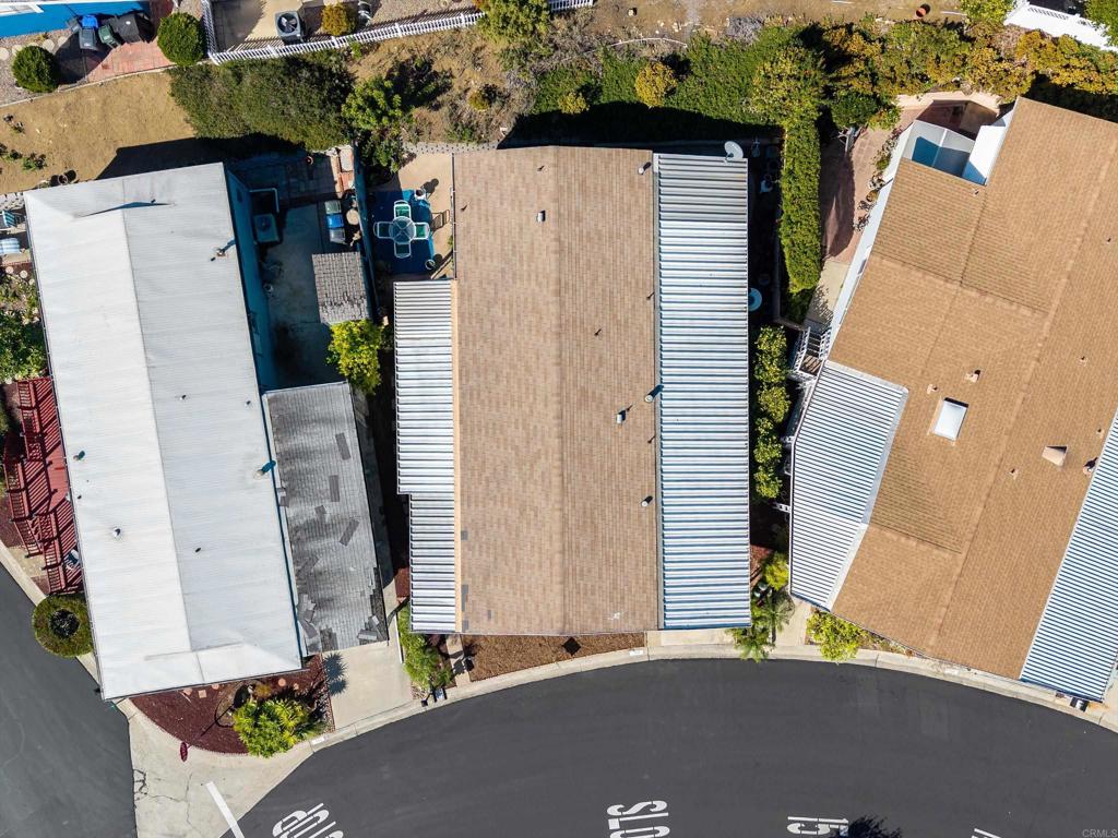 650 South Rancho Santa Fe Road, Unit 256 San Marcos, CA 92078 - Photo 35 of 60 an aerial view of a house with a garage