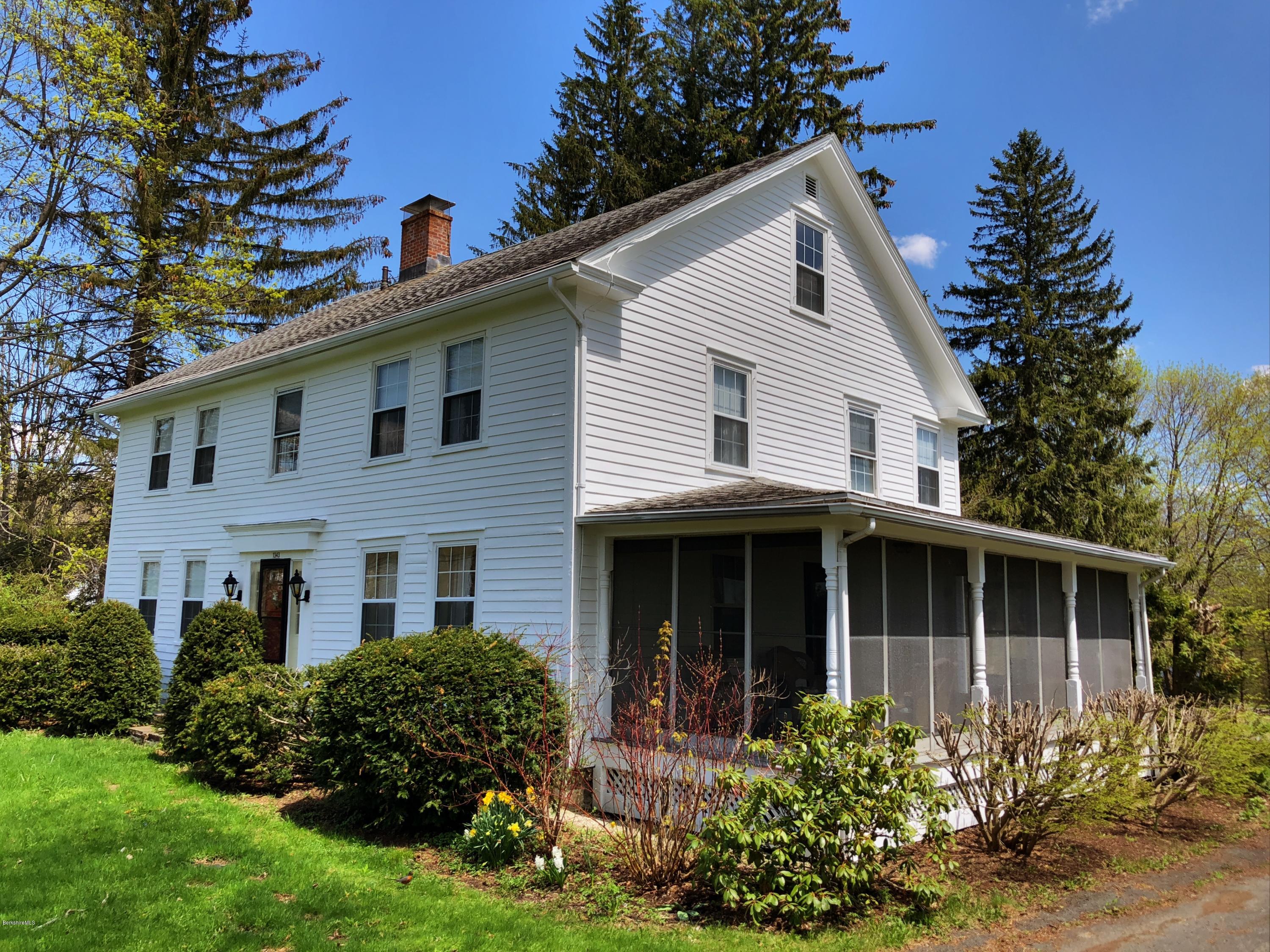 22 Summit Road Richmond, MA 01254 - Photo 4 of 52 front view of a house with a yard