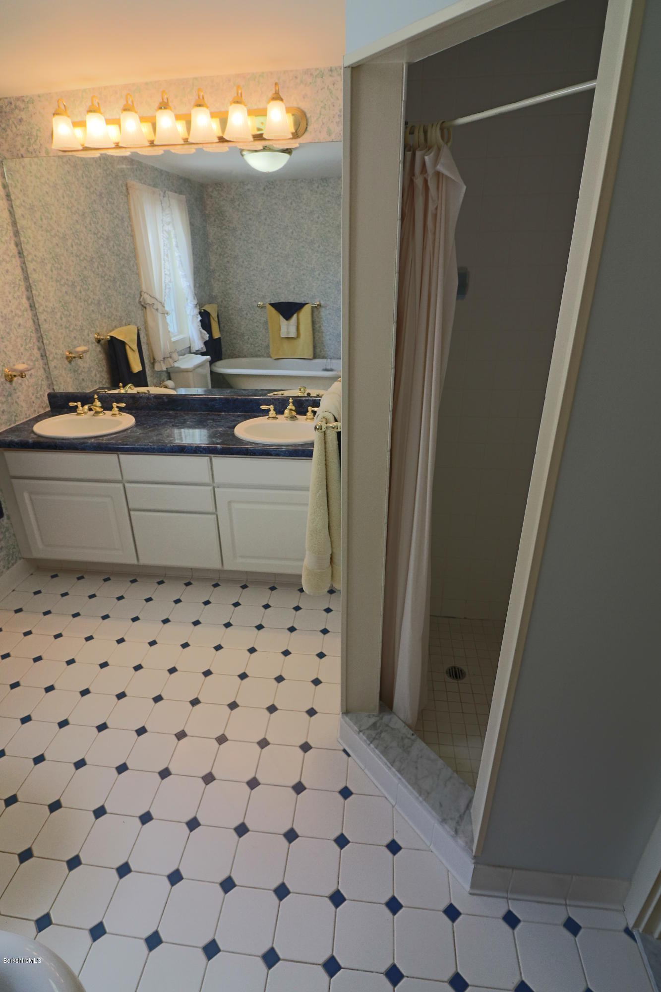 22 Summit Road Richmond, MA 01254 - Photo 42 of 52 a bathroom with a sink a toilet and a shower
