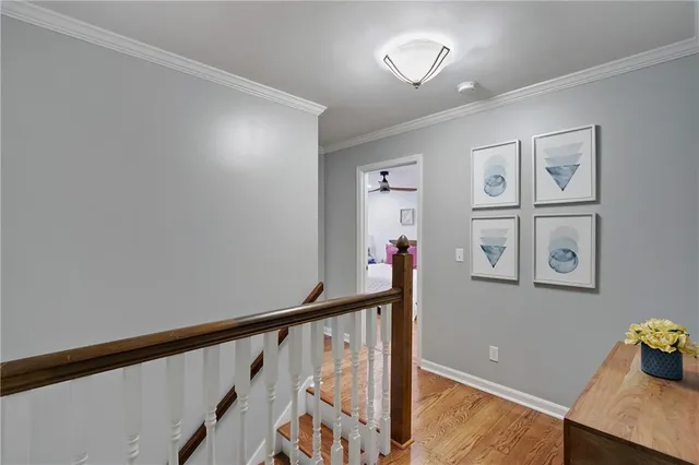 a view of entryway with stairs and furniture