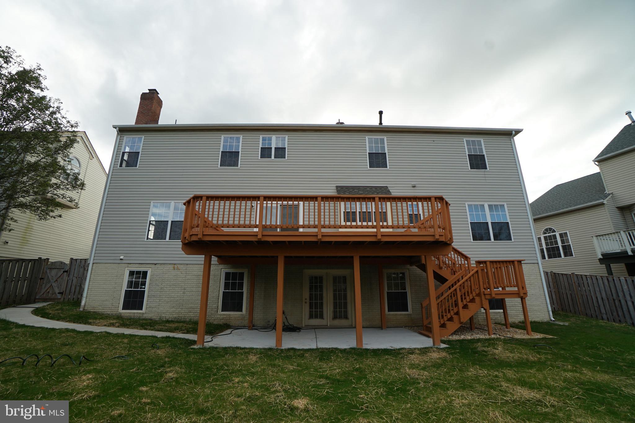 6311 Willowfield Way Springfield, VA 22150 - Photo 5 of 77 Another view of deck and NEW patio