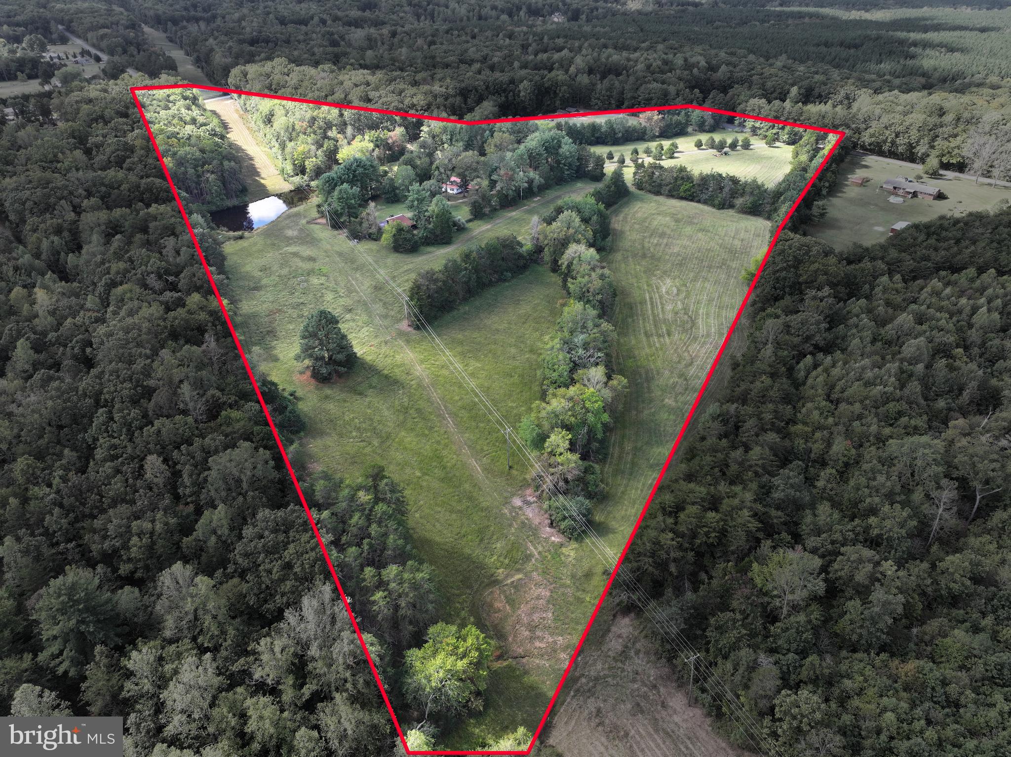 31934 Indiantown Road Locust Grove, VA 22508 - Photo 4 of 60 Property line from back corner of property