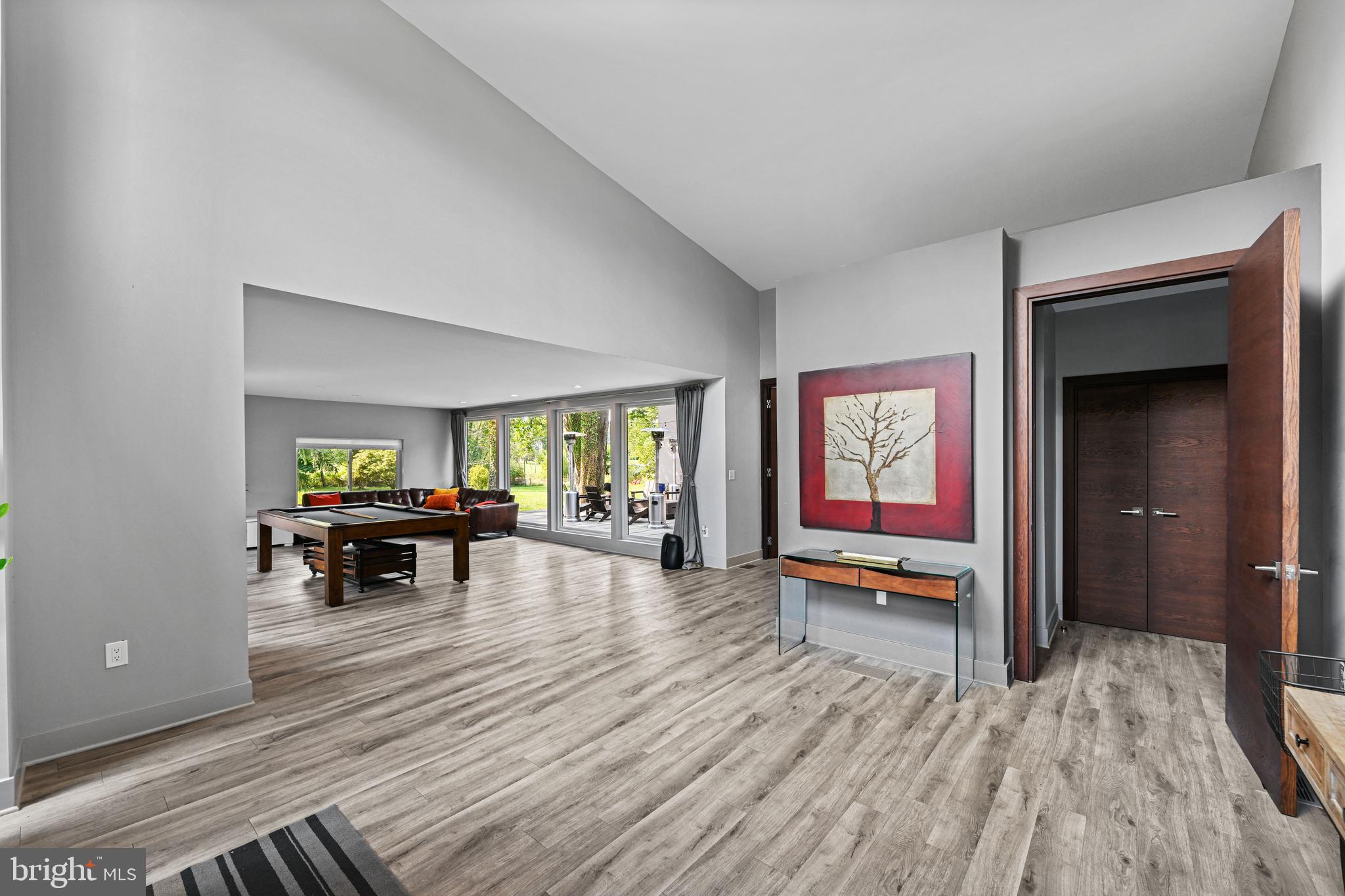 10530 Stevenson Road Stevenson, MD 21153 - Photo 13 of 98 a view of dining room with furniture window and wooden floor
