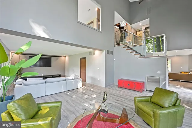 a close view of closet