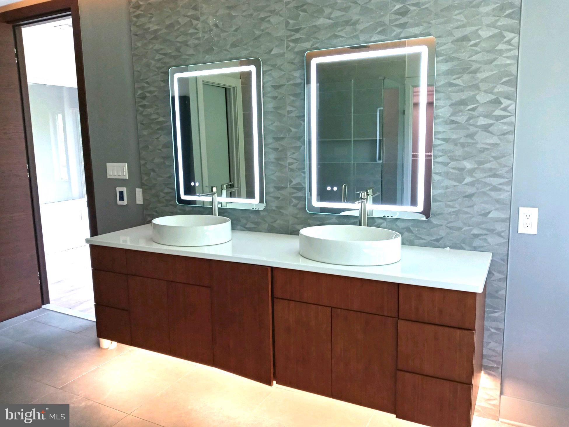 10530 Stevenson Road Stevenson, MD 21153 - Photo 54 of 98 3D tile, lighting, heated floor Master Bath