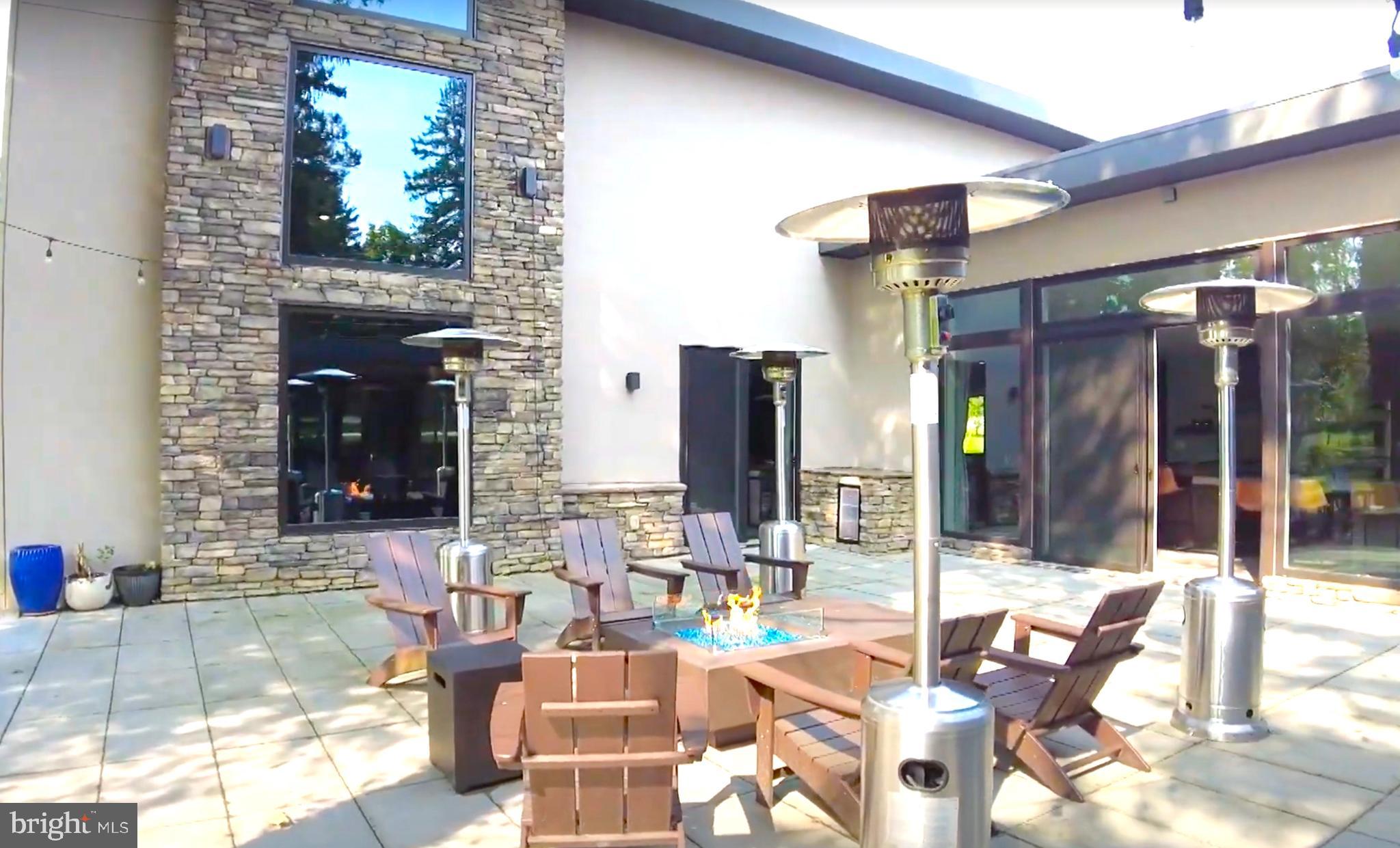 10530 Stevenson Road Stevenson, MD 21153 - Photo 78 of 98 1000 sf court yard with fire table, 4 heat lamps