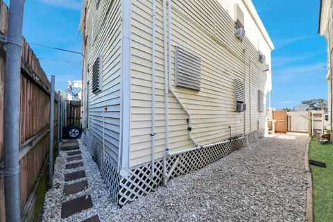 a view of a house with a door