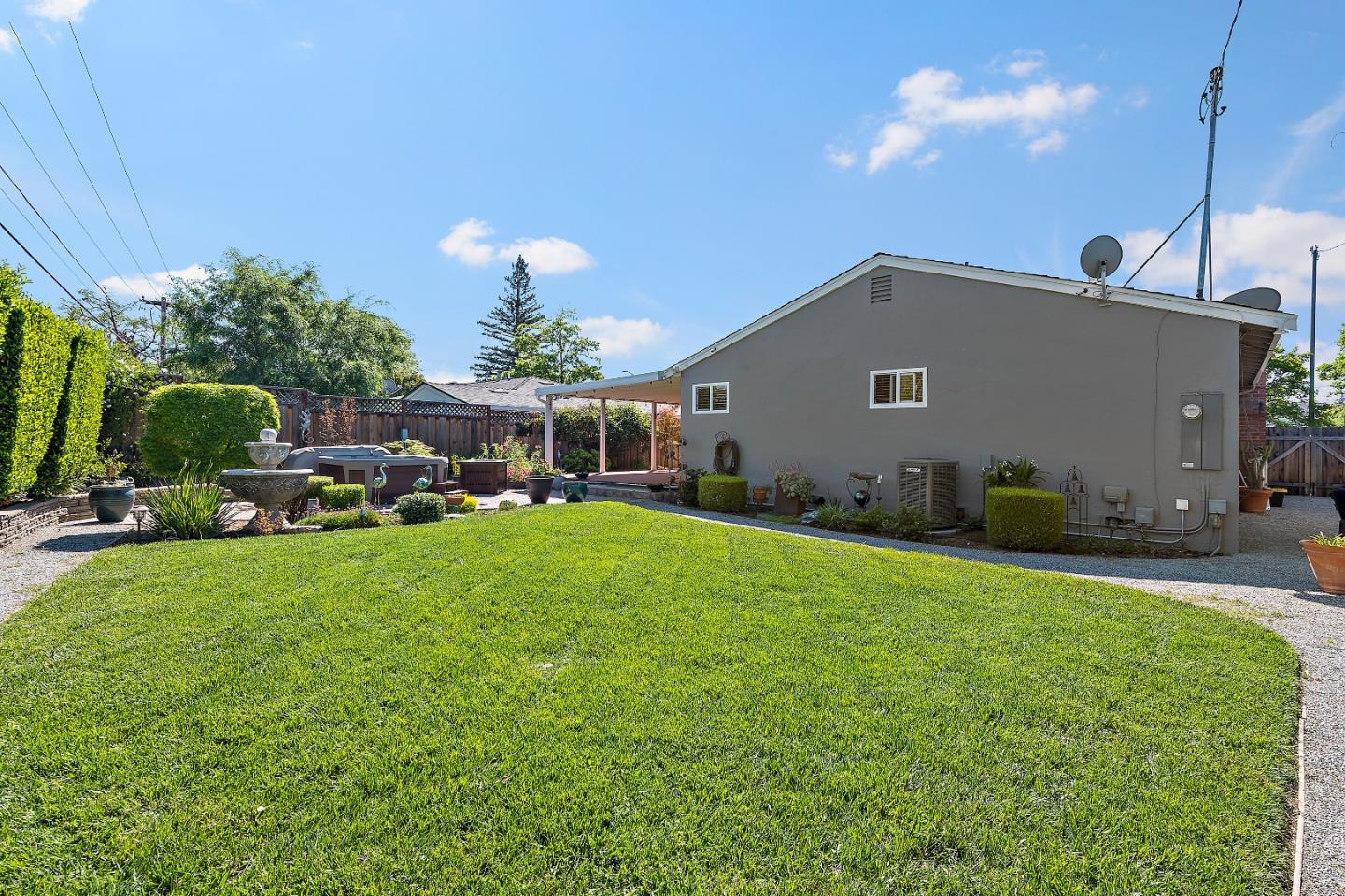 1471 Inskip Drive Campbell, CA 95008 - Photo 19 of 21 a view of a house with backyard and sitting area