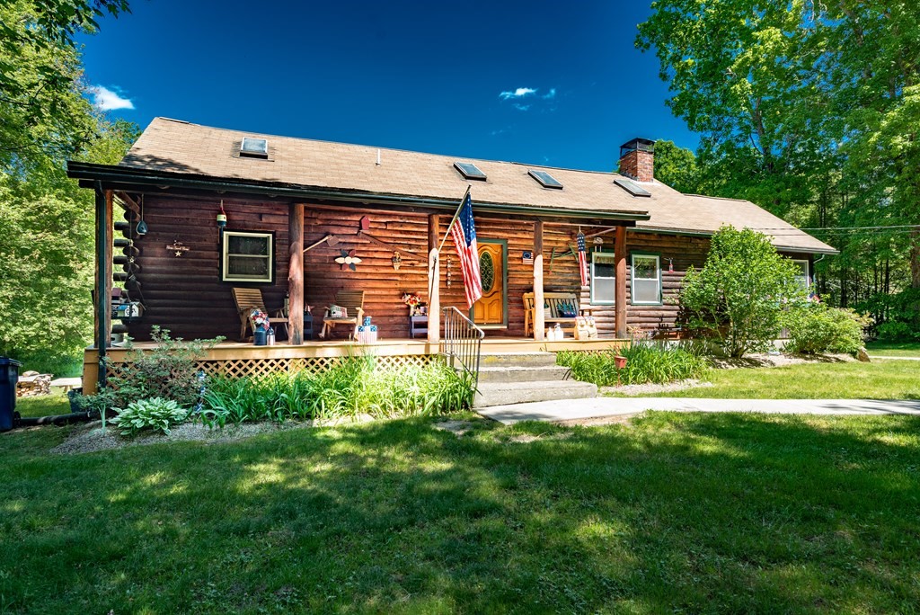 166 Alley Road Rochester, MA 02770 - Photo 3 of 31 a view of a house with backyard and porch