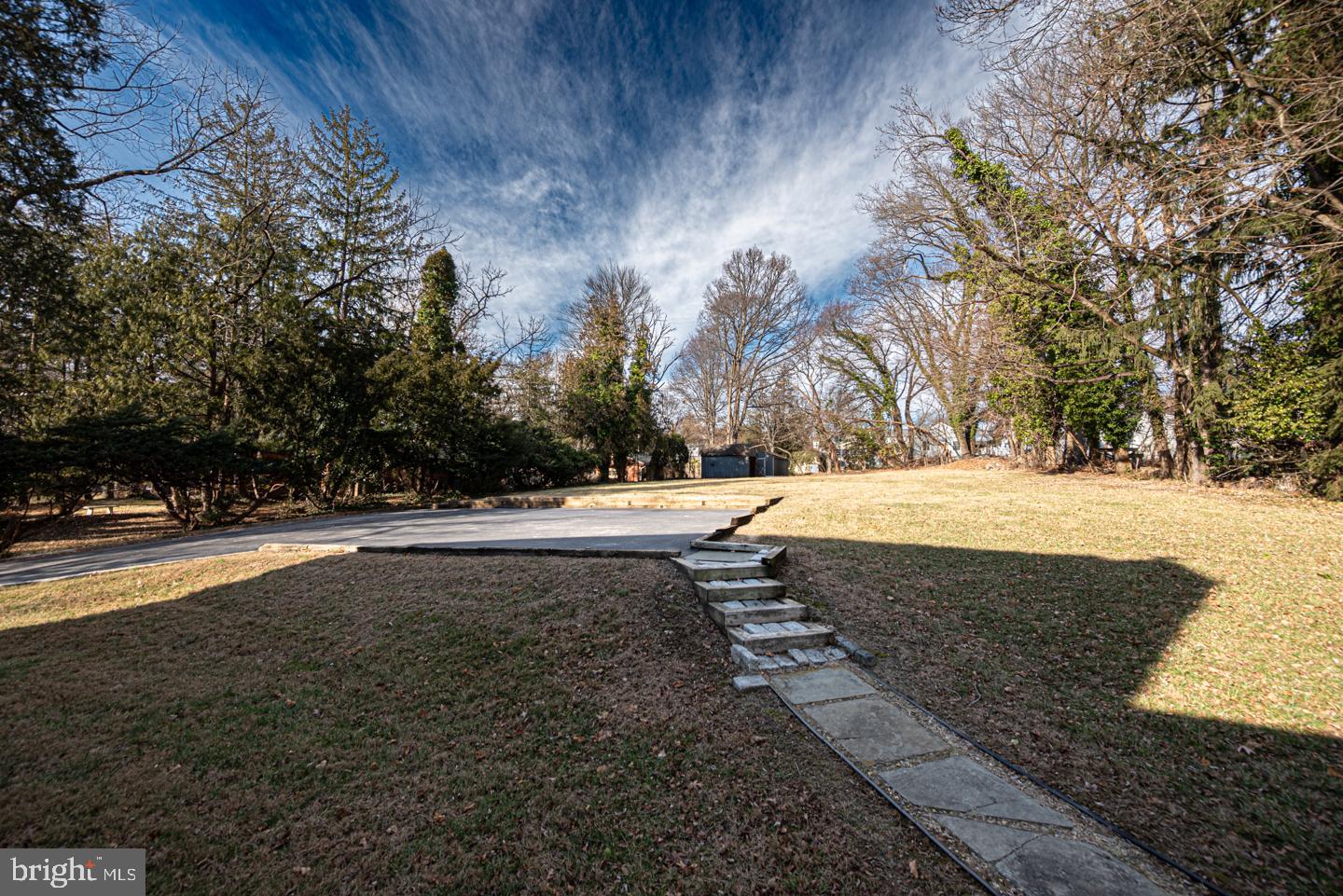 470 Farnum Road Media, PA 19063 - Photo 25 of 66 a view of yard with swimming pool and trees