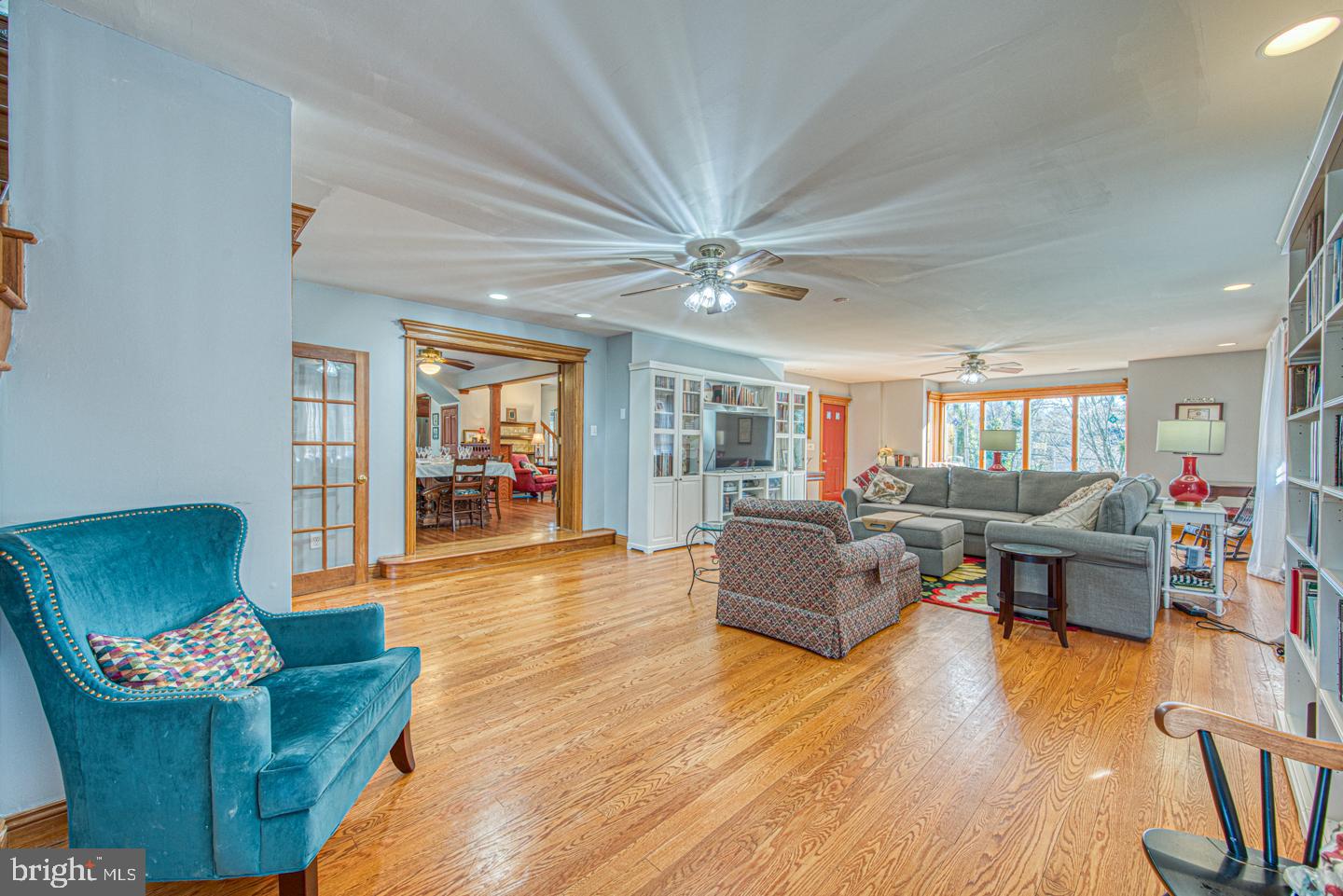 470 Farnum Road Media, PA 19063 - Photo 31 of 66 a living room with furniture and a wooden floor