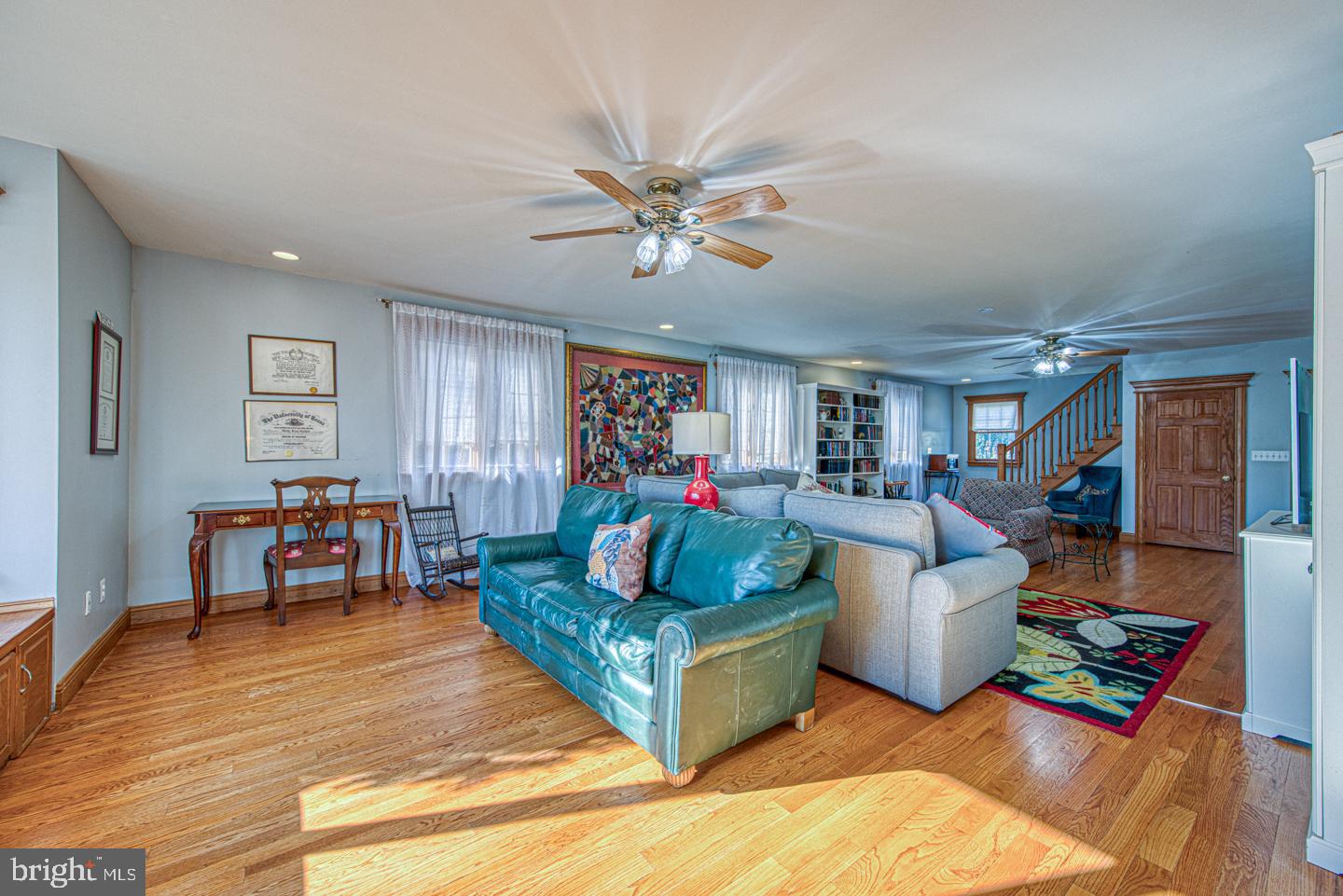 470 Farnum Road Media, PA 19063 - Photo 36 of 66 a living room with furniture and a wooden floor