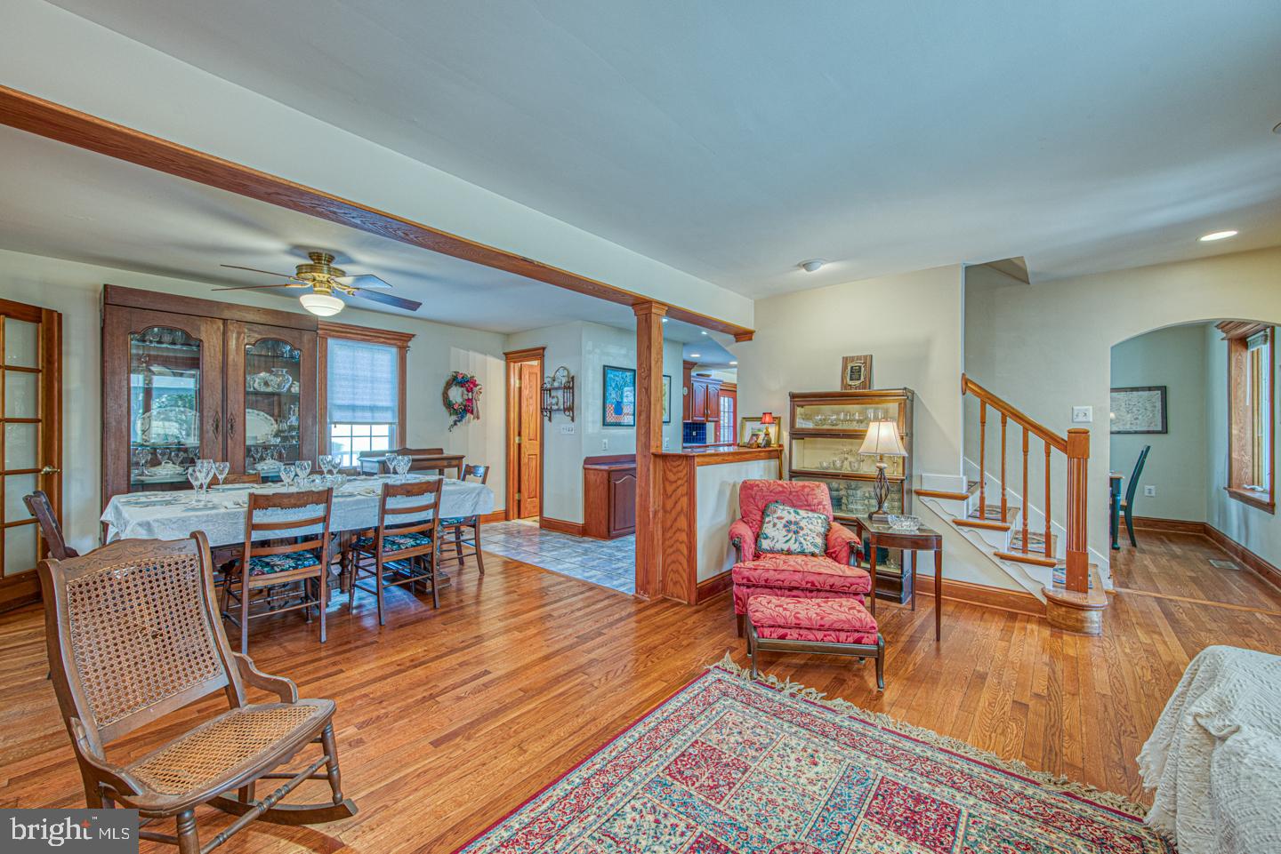470 Farnum Road Media, PA 19063 - Photo 6 of 66 a living room with furniture and wooden floor