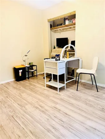 a view of wooden floor