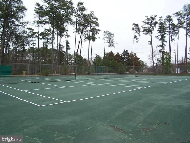 a view of a tennis court