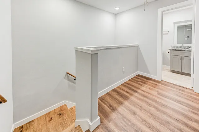 a view of empty room