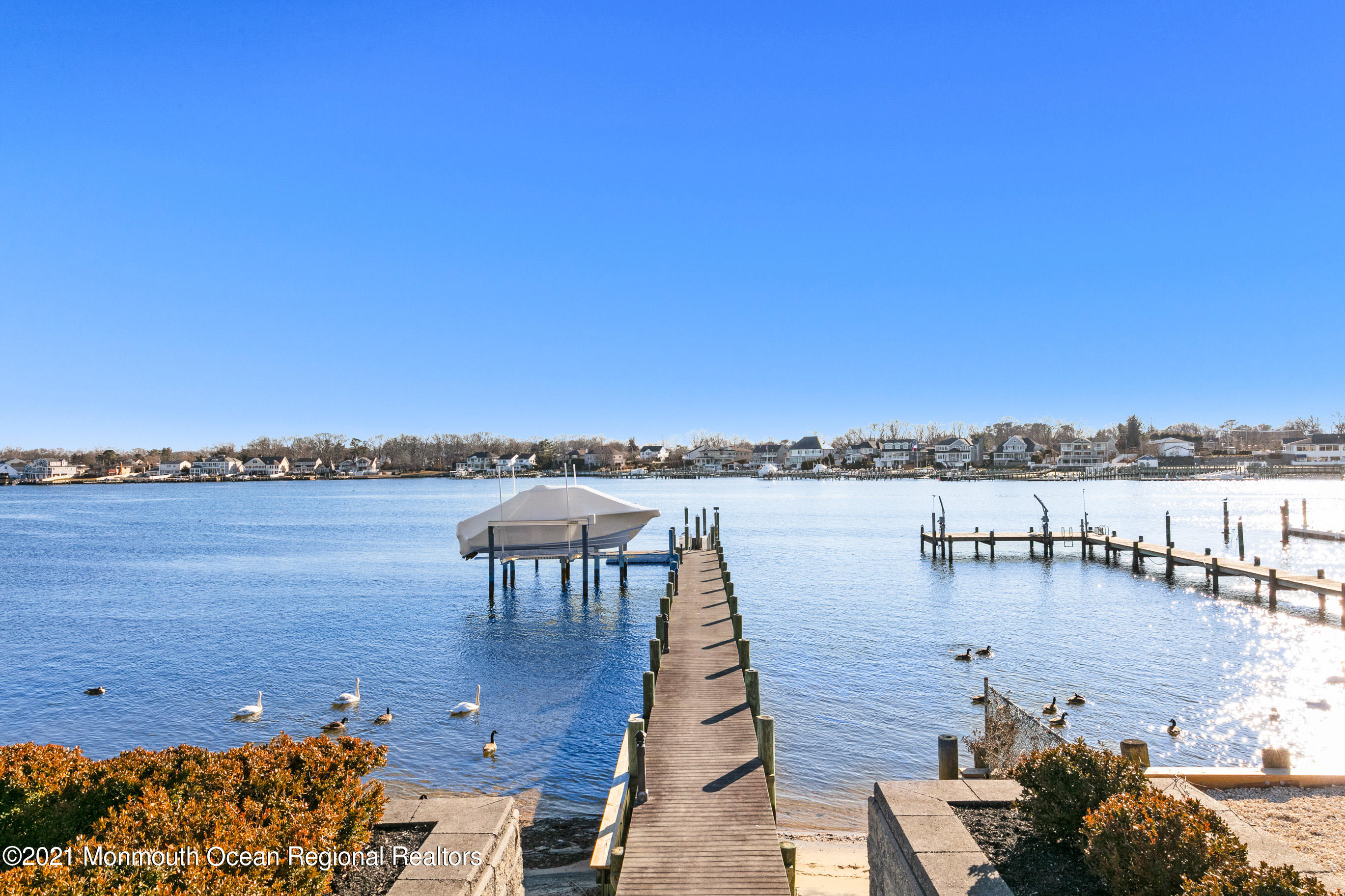 1114 Shore Drive Brielle, NJ 08730 - Photo 109 of 112 Dock with Boat Lift