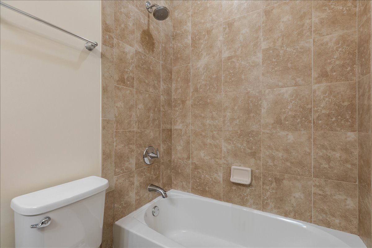 1669 Church Street Evanston, IL 60201 - Photo 21 of 31 a bath tub sitting next to a white toilet and a shower