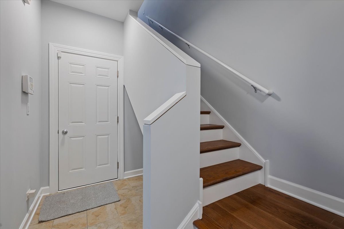 1669 Church Street Evanston, IL 60201 - Photo 25 of 31 a view of entryway with wooden floor