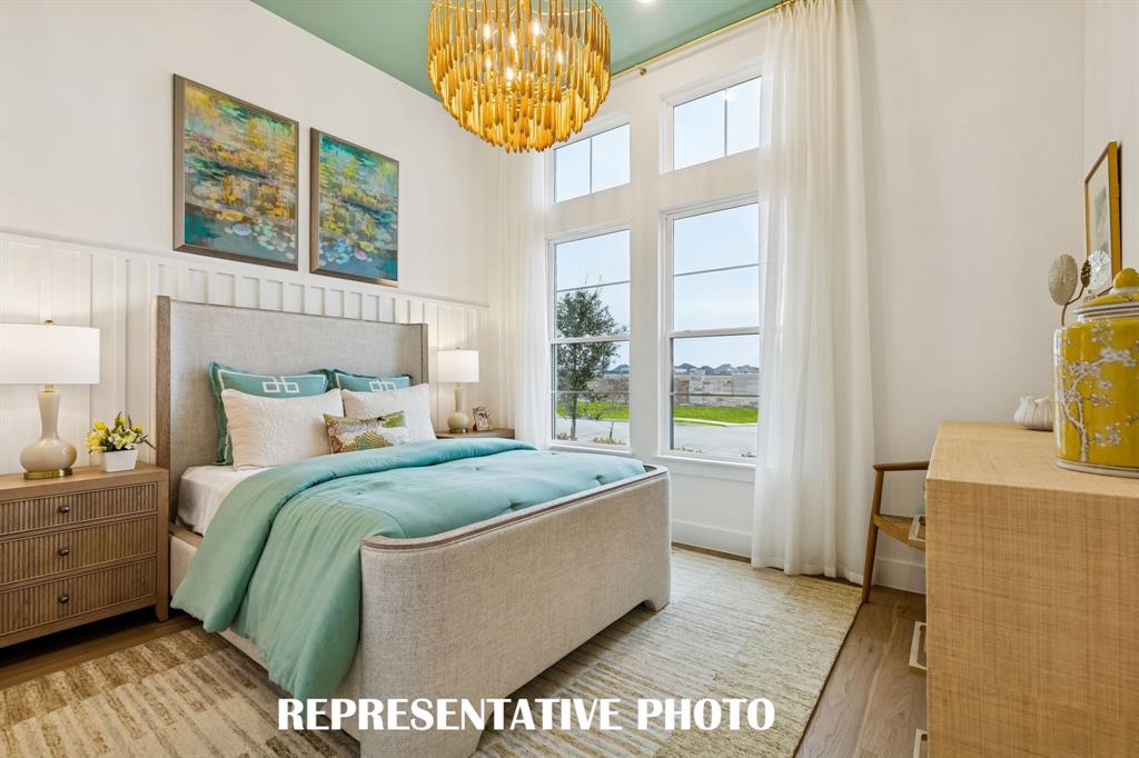 4081 Gambel Road Prosper, TX 75078 - Photo 13 of 20 You'll enjoy nicely sized secondary bedrooms in our Hayden plan. REPRESENTATIVE PHOTO