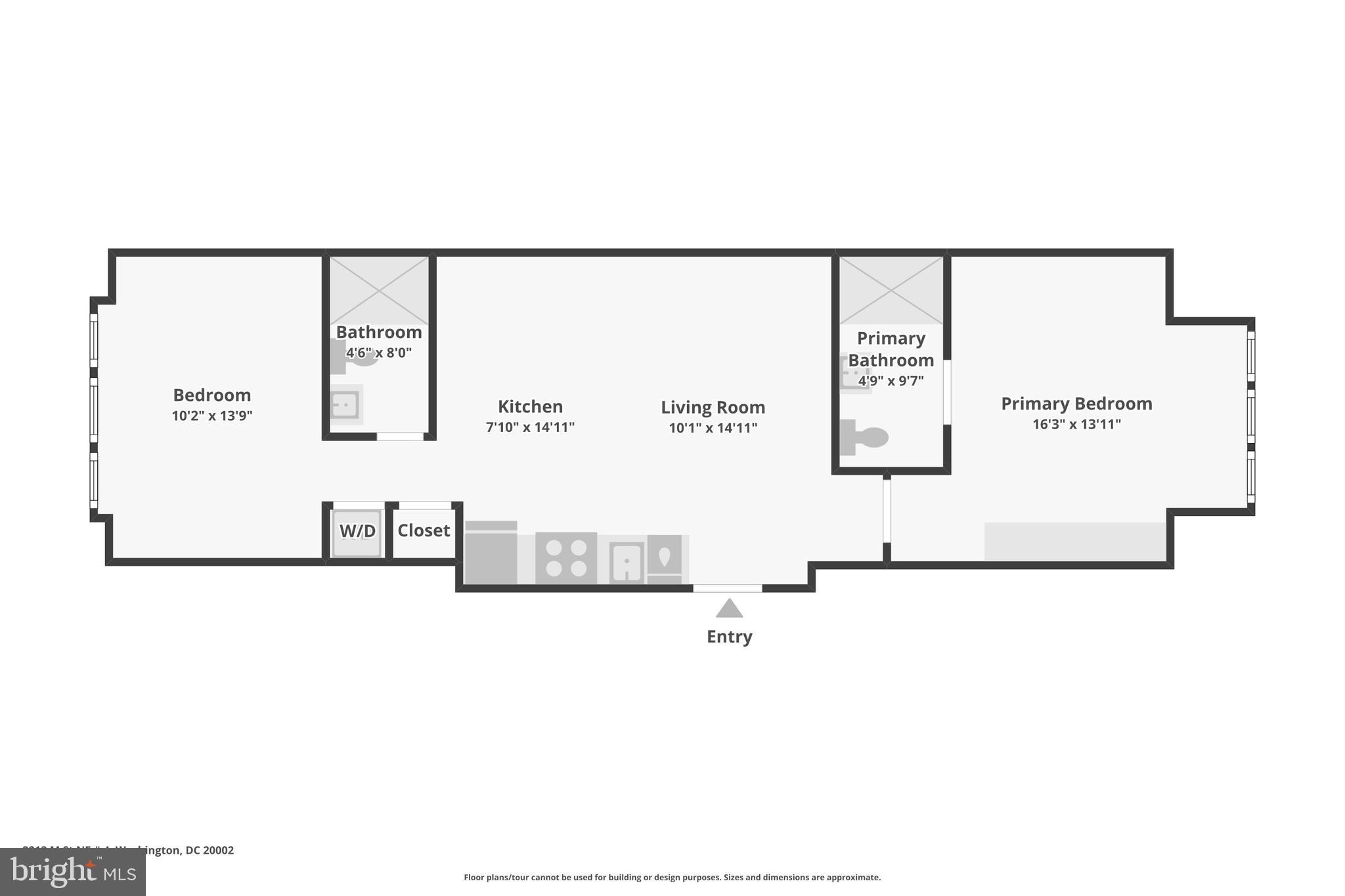 2213 M Street Northeast, Unit 4 Washington, DC 20002 - Photo 39 of 39 a picture of a floor plan