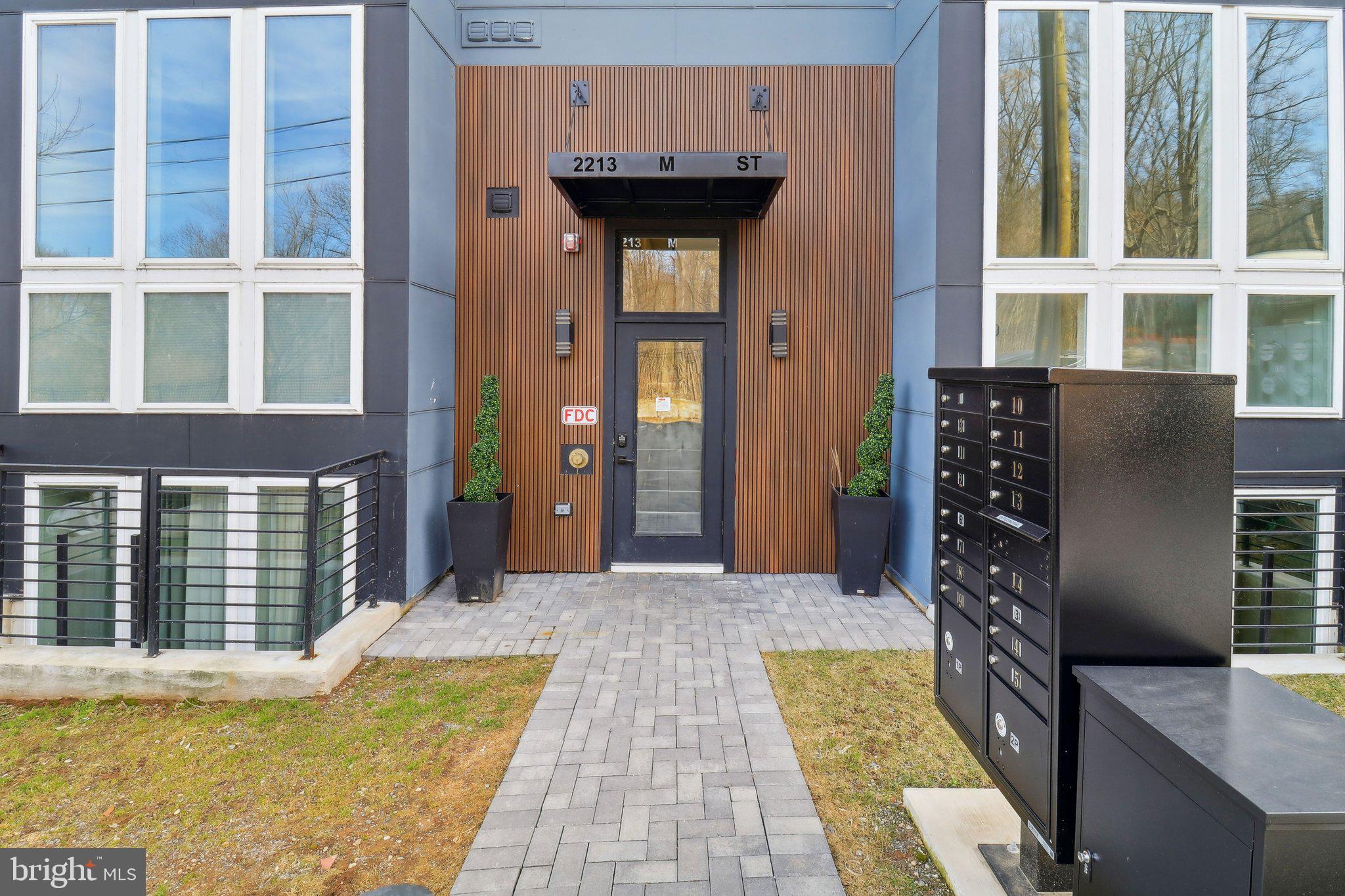 2213 M Street Northeast, Unit 4 Washington, DC 20002 - Photo 7 of 39 a view of entrance of building and entrance