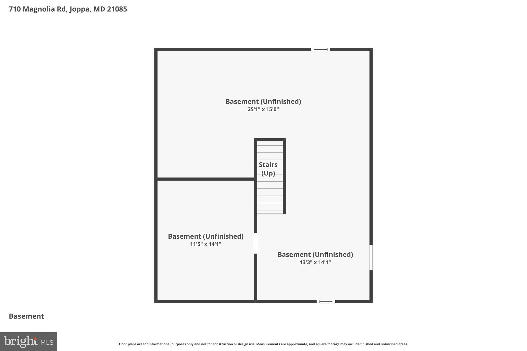 710 Magnolia Road Joppa, MD 21085 - Photo 58 of 58 a picture of a room with a floor plan