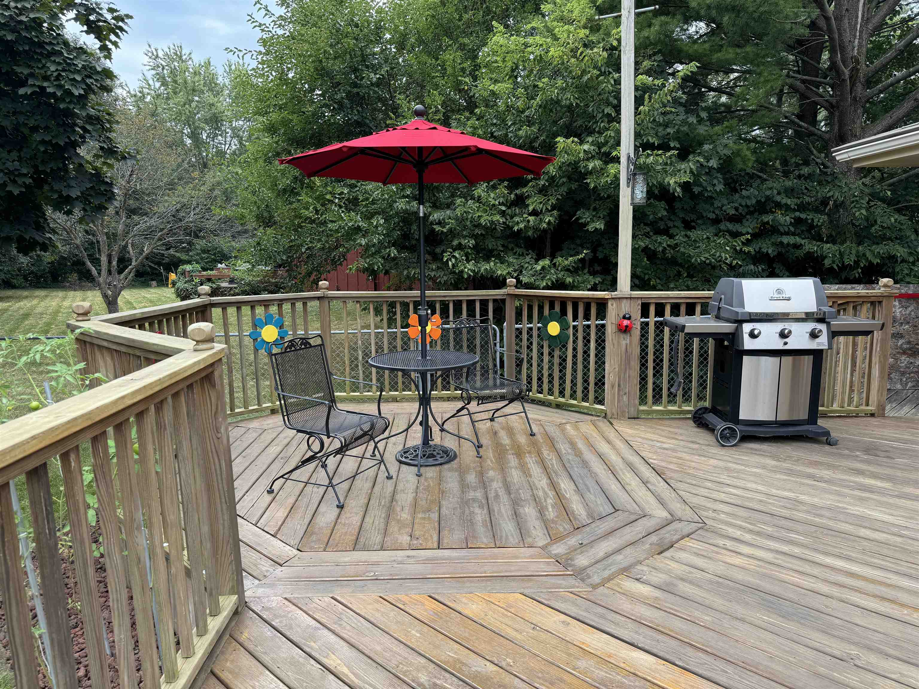 12255 Rae Ann Road Roscoe, IL 61073 - Photo 36 of 37 a view of balcony deck and patio