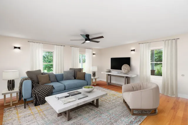 a close view of sink and microwave