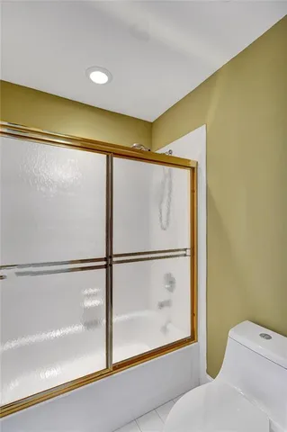 a view of a yard with swimming pool